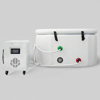 Inflatable Cold Plunge Built for Home Recovery, 37°F Cooling, WiFi App Control, 80 Gallon Capacity