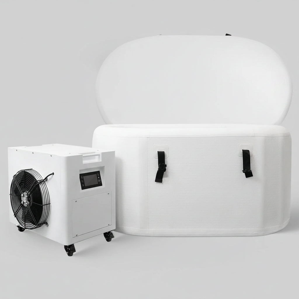 Inflatable Cold Plunge Built for Home Recovery, 37°F Cooling, WiFi App Control, 80 Gallon Capacity