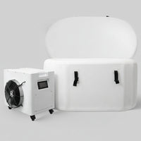 Inflatable Cold Plunge Built for Home Recovery, 37°F Cooling, WiFi App Control, 80 Gallon Capacity
