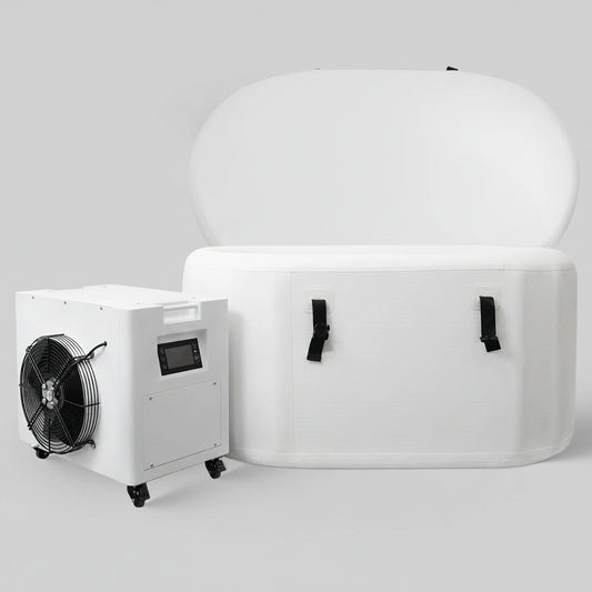 Inflatable Cold Plunge Built for Home Recovery, 37°F Cooling, WiFi App Control, 80 Gallon Capacity