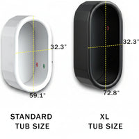 Inflatable Cold Plunge Tub Built for Recovery, 150 Gallon Capacity, Chiller Compatible, Insulated Design