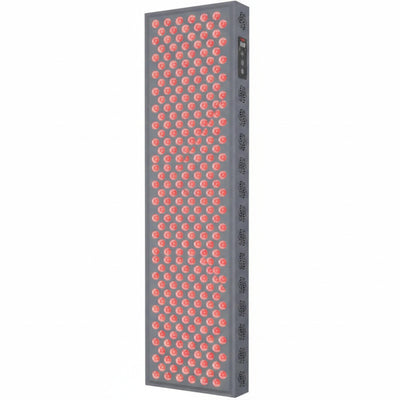 Red Light Therapy Panel Built to Support Recovery, 660nm & 850nm Wavelengths, 300 Dual Chip LEDs, Timer Function